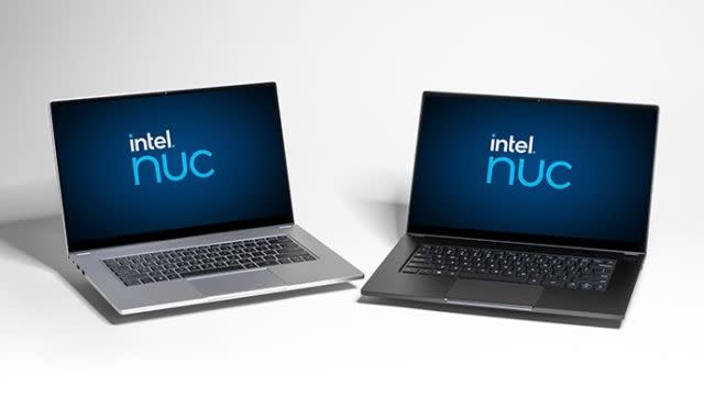 Intel NUC laptop