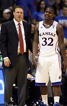 Bill Self admitted Josh Selby isn't quite up to speed, but won't argue with the results