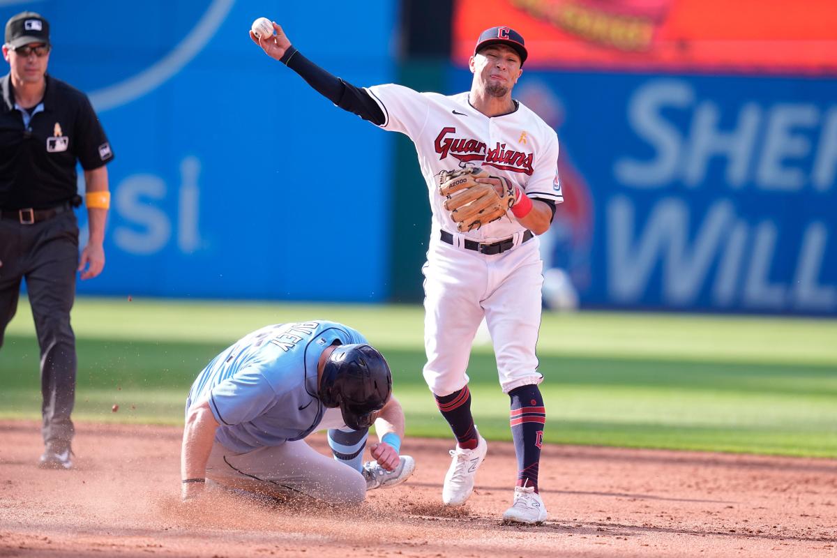 Rays poised to finish sweep of visiting Guardians