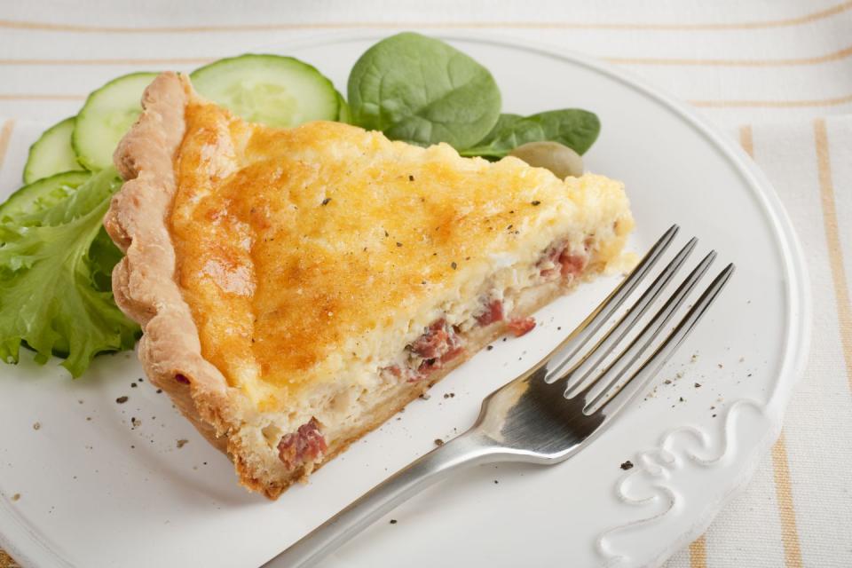 New Zealand: Bacon and Egg Pie