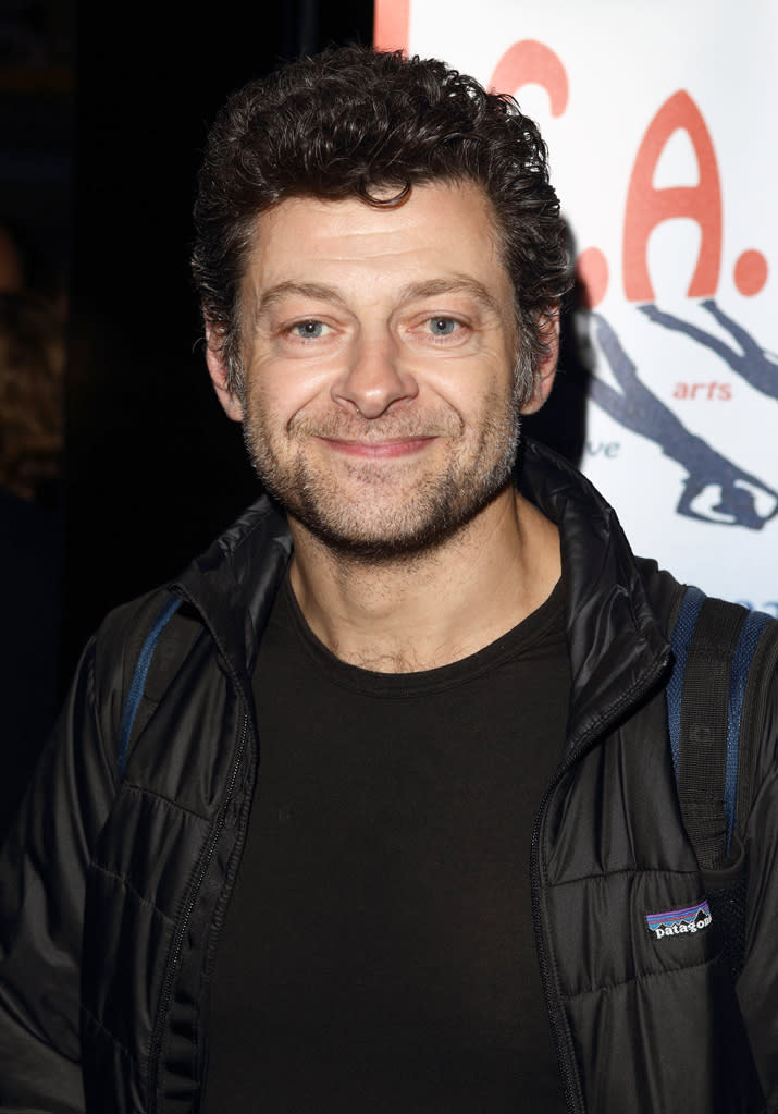 <a href="http://movies.yahoo.com/movie/contributor/1800294245" data-ylk="slk:Andy Serkis;elm:context_link;itc:0;sec:content-canvas" class="link ">Andy Serkis</a> - Gollum And a digitally enhanced Serkis will once again pine for his precious.