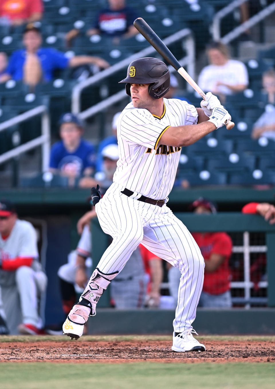 Jakob Marsee. (Photo by Norm Hall/MLB Photos via Getty Images)