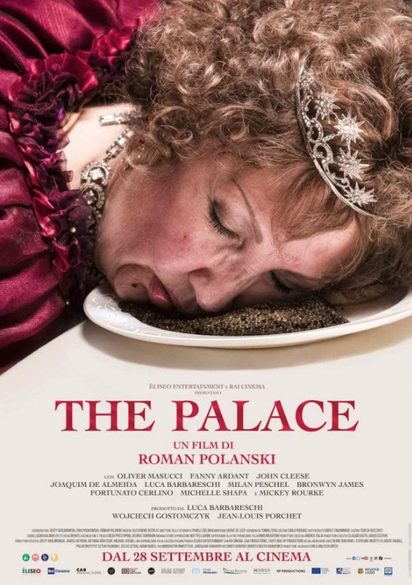 Póster de The Palace (Crédito: Venice Film Festival)