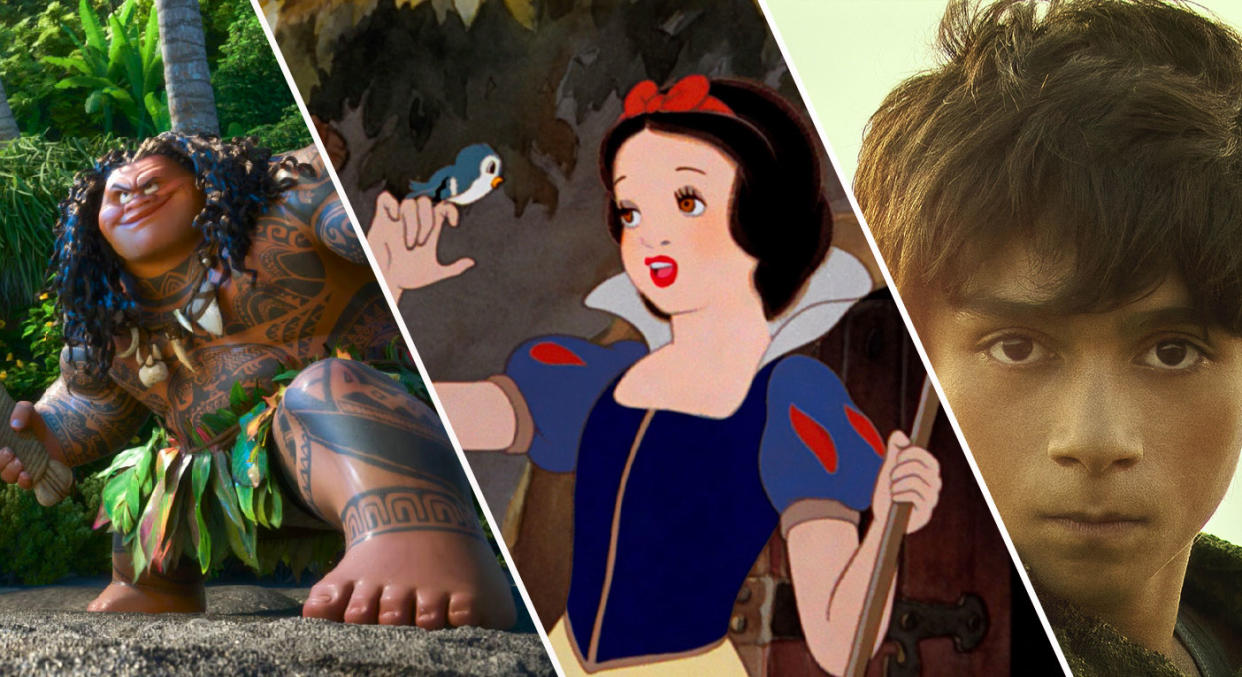 Moana, Snow White and Peter Pan are all getting the live action treatment from Disney. (Disney)