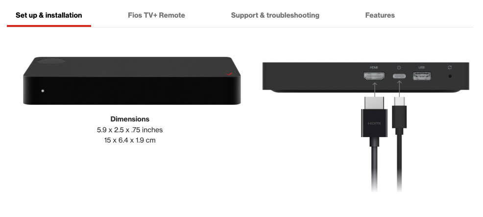  Verizon Fios TV+. 