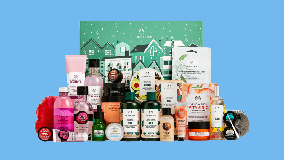 This set from The Body Shop has everything someone needs to pamper themself.