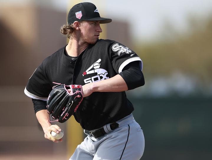 Michael Kopech has been toying with Triple-A hitters so far. (AP)