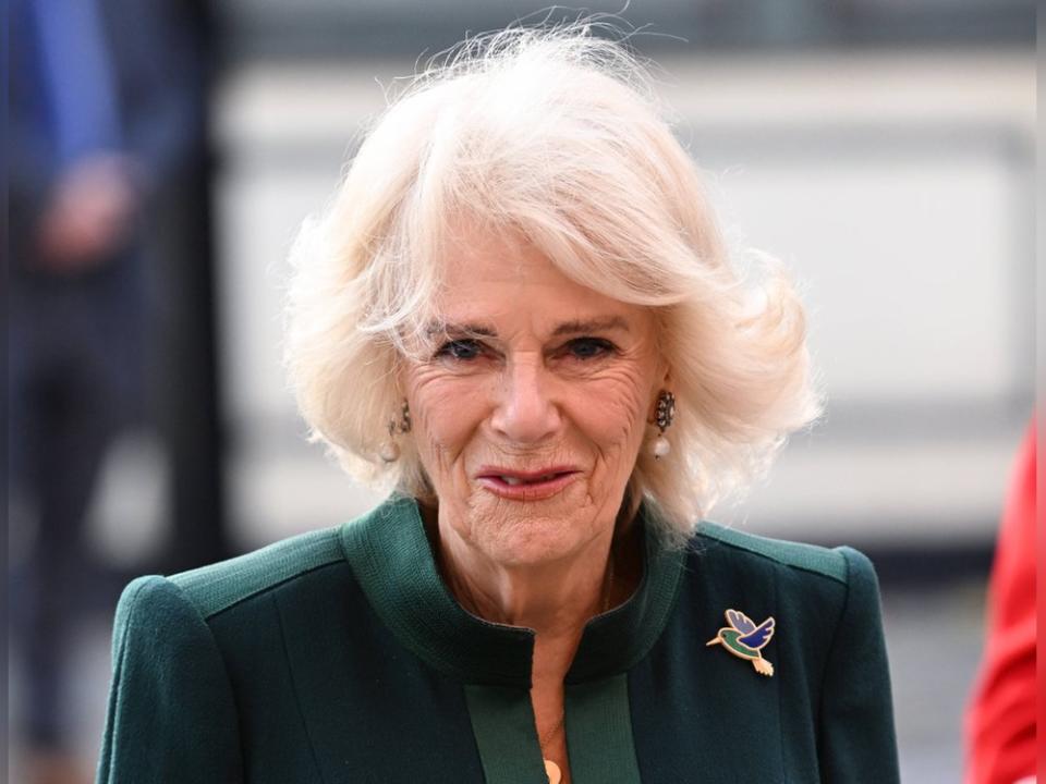 Queen Consort Camilla ist in Großbritannien nun an den Kiosken zu sehen. (Bild: imago/PA Images)