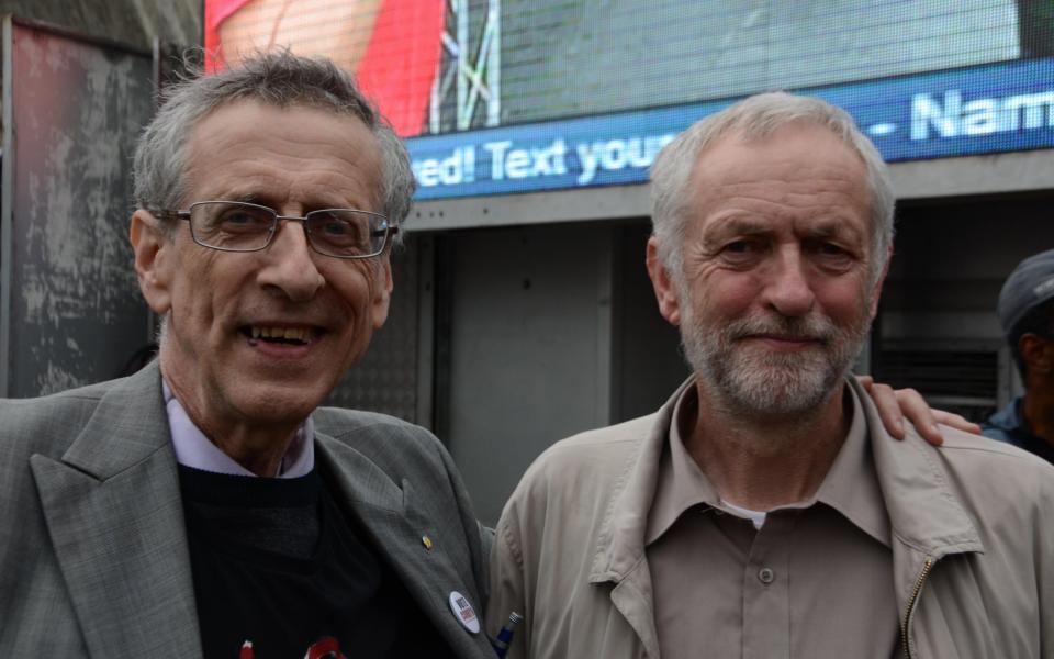 The Corbyn brothers photographed recently - Alamy