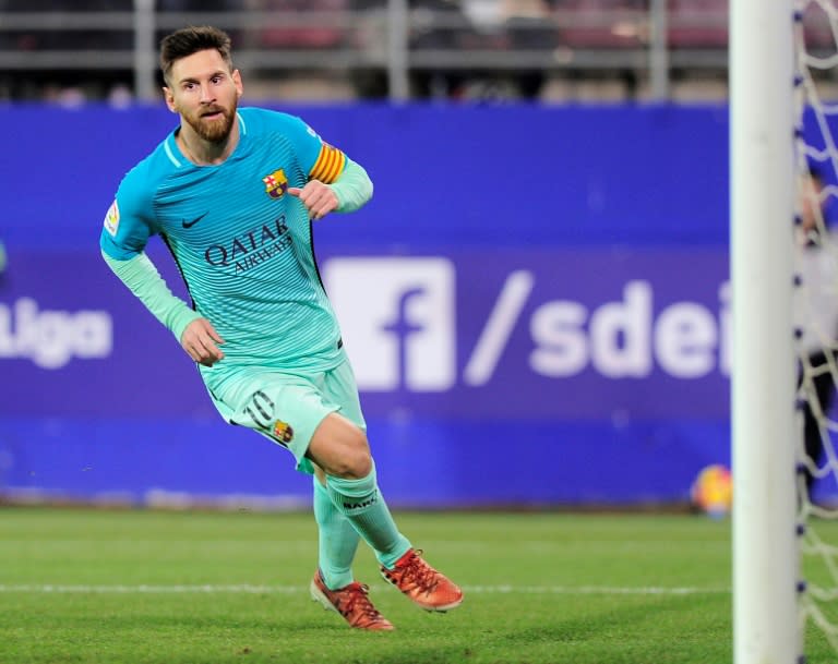 Barcelona's Argentinian forward Lionel Messi has just 18 months left on his current contract and would have no shortage of lucrative offers should he decide to leave the club