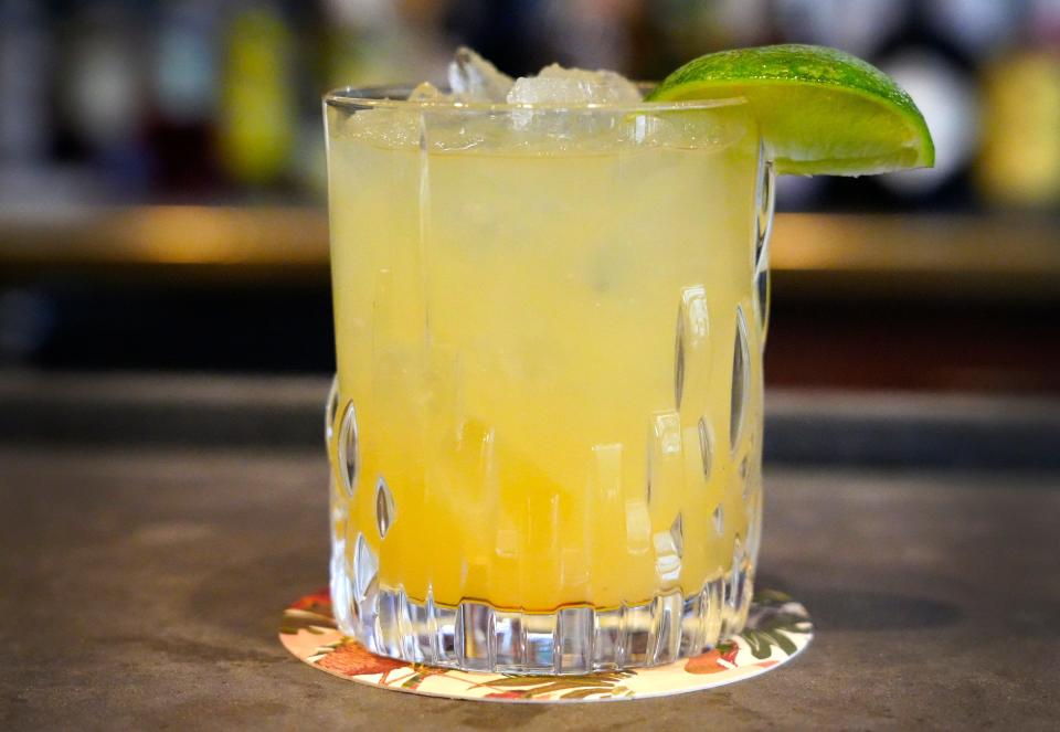 A pineapple Margarita is featured at Mita's, owned by Jose Salazar, who is a James Beard nominated chef.