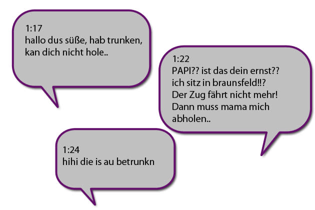 <p class="MsoNormal"><span>... sehr zum Leidwesen ihrer Kids. </span></p>