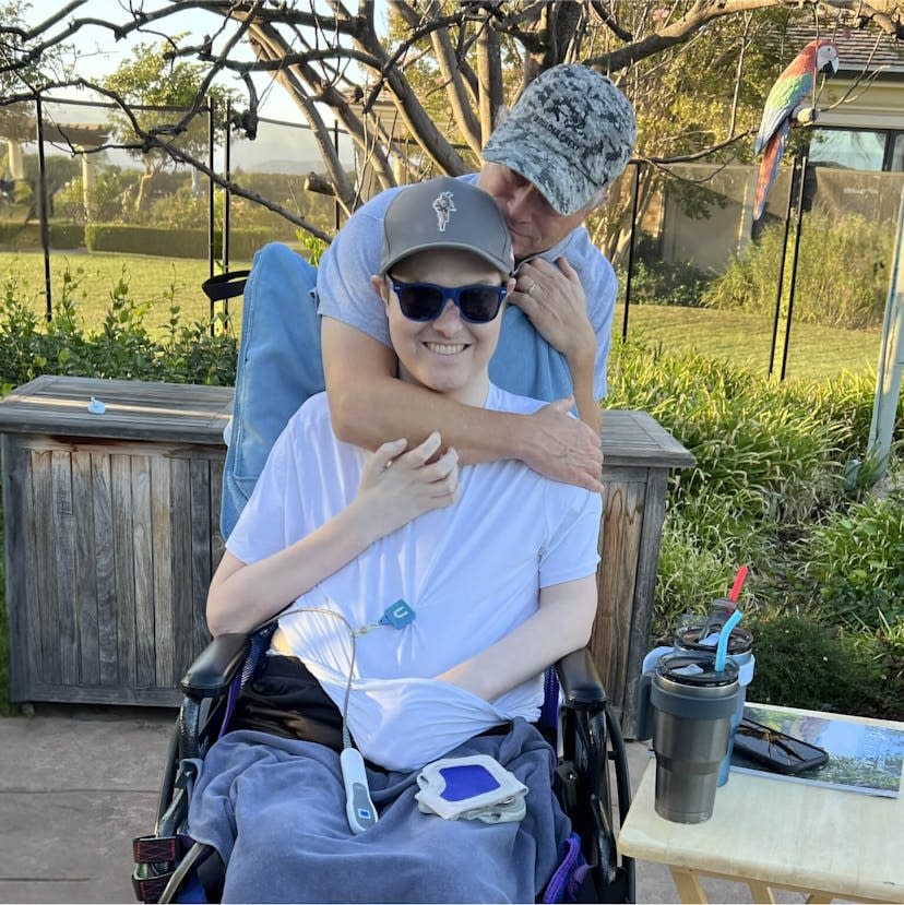 Sinise with Mac, who died from a rare cancer. Gary Sinise Foundation