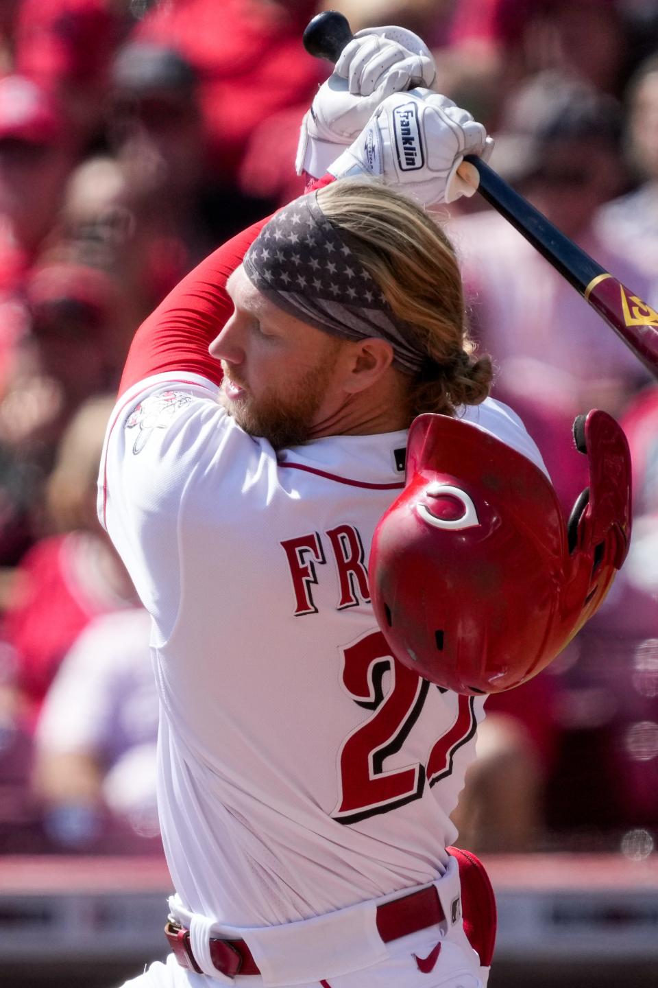 Outfielder Jake Fraley has  27 home runs and a .794 OPS in 179 games since being acquired from the Seattle Mariners.  Fraley avoided arbitration by agreeing to a $2.15 million deal.