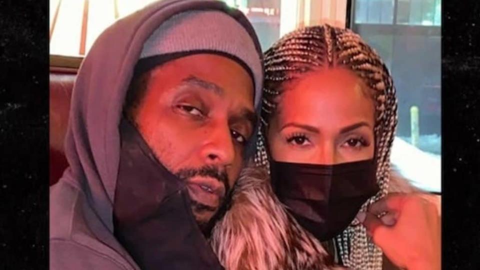 Former “Real Housewives of Atlanta” cast member Sheree Whitfield (right) has reportedly reunited with her boyfriend, Tyrone Gilliams (left), who was released from prison early due to the COVID-19 pandemic. (TMZ)