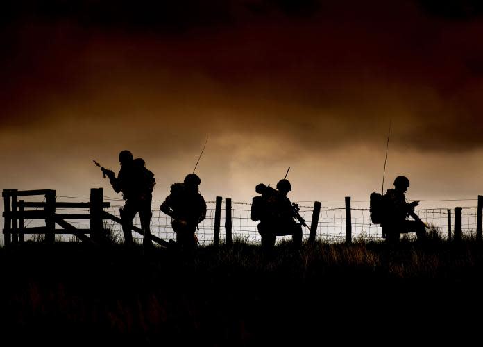 <p>Royal Marine Commandos conduct exercises (Will Haigh/MoD) </p>