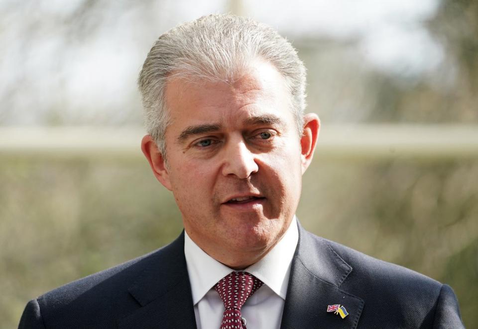 Northern Ireland Secretary Brandon Lewis is piloting the Bill through Parliament (Brian Lawless/PA) (PA Wire)