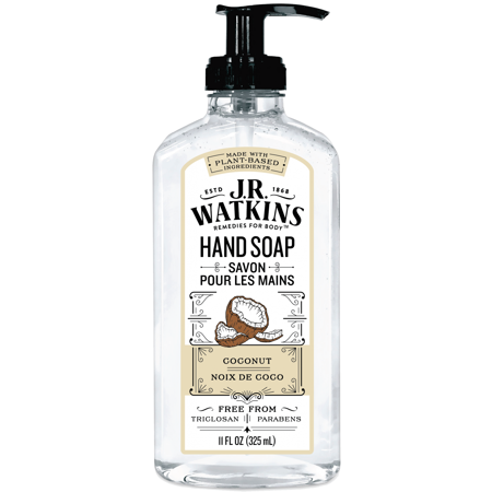 J.R. Watkins Liquid Hand Soap Coconut. Image via Well.ca.