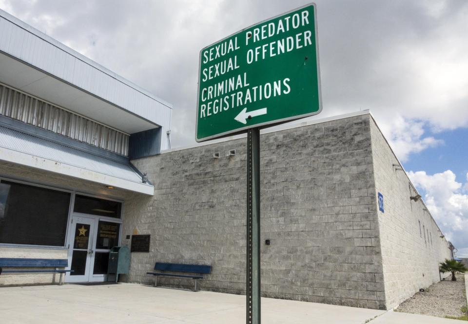 The Palm Beach County Stockade in July 2019, where sex predator Jeffrey Epstein spent mostly his nights.