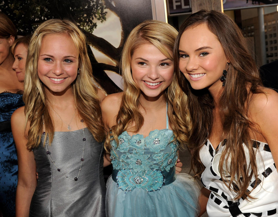 Flipped LA Premiere 2010 Ashley Taylor Stefanie Scott Madeline Carroll