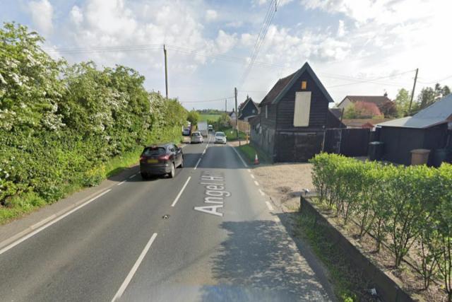 A140 in mid Suffolk closed as firefighters called to house blaze