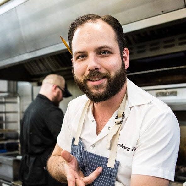 Chef Anthony Felan is one of six local chefs competing at the 2023 Food Prize "Come and Get It!" Friday, October 20 at the Remington Garage in downtown Shreveport.