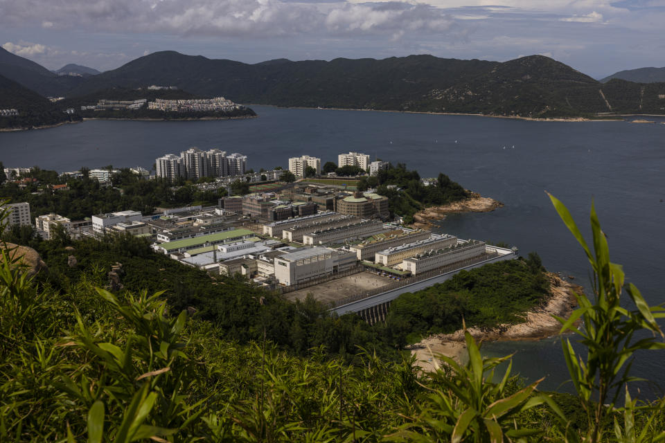 A general view of the Stanley Prison in Hong Kong, Friday, Aug. 4, 2023. The Associated Press got a rare glimpse of the jailed 75-year-old publisher and prominent pro-democracy activist Lai. (AP Photo/Louise Delmotte)