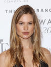 Behati likes to keep things clean and simple. "I love rose water spray or theWeleda Skin Food, it's amazing,” says the miodel. “Other than that, I just do mascara—any kind, I don't care. The best is Revlon."