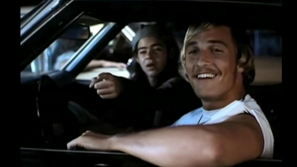 Matthew McConaughey in Dazed & Confused