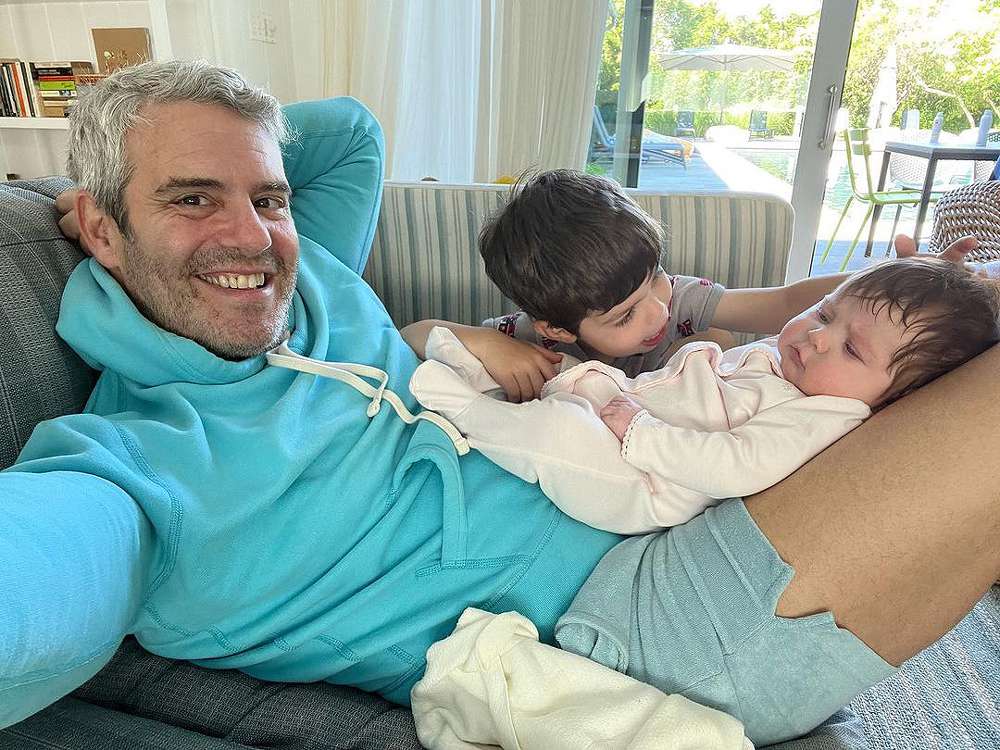 Andy Cohen and children