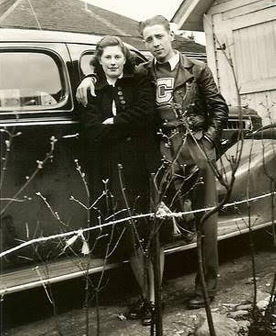 Ralph Keil and his girlfriend, Ginny. 