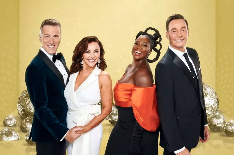 Anton du Beke, Shirley Ballas, Motsi Mabuse and Craig Revel Horwood of Strictly Come Dancing