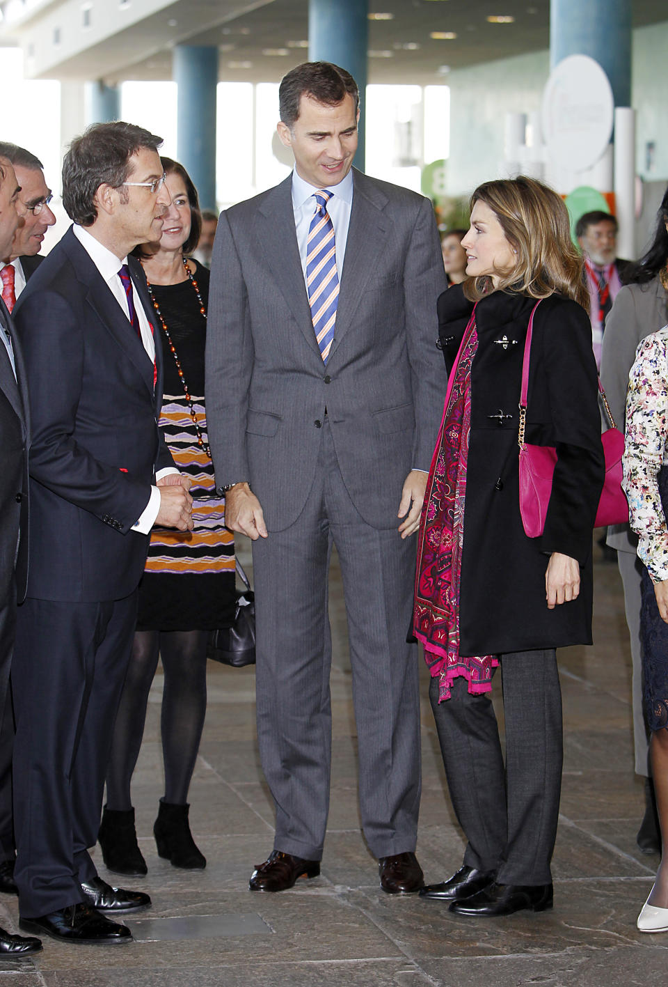 Cuando se cansó de esperar a Felipe en Galicia