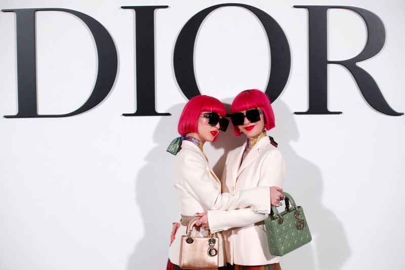 FILE PHOTO: Photocall before Dior collection show at Paris Fashion Week