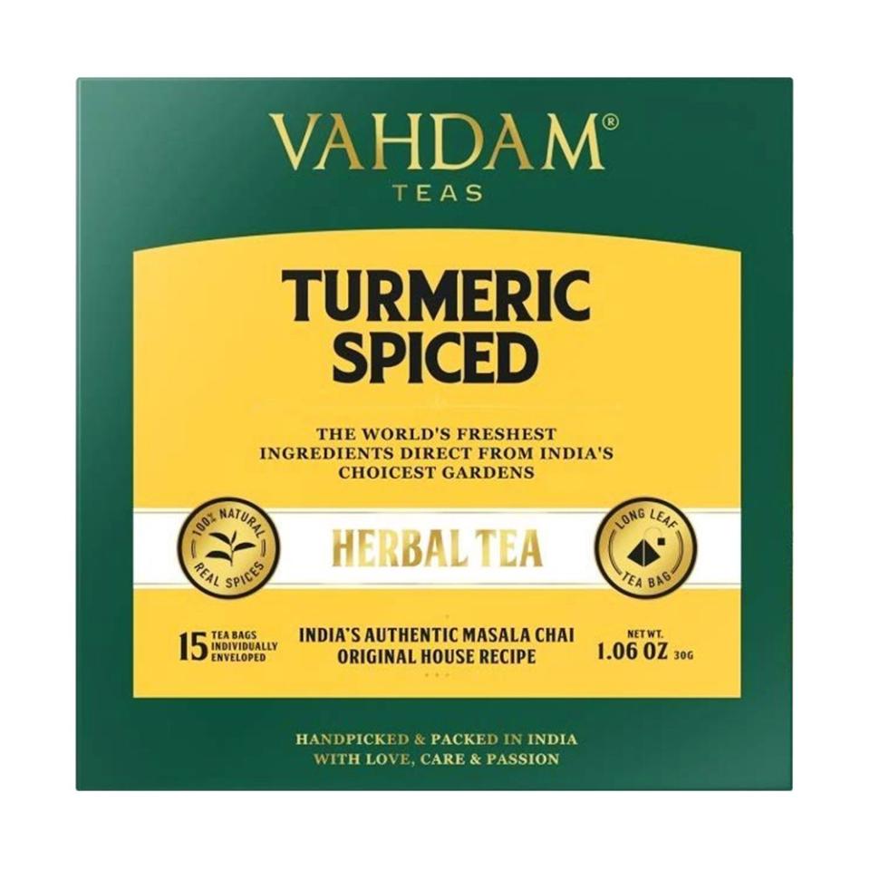 VAHDAM Turmeric Spiced Herbal Tea (2-Pack)