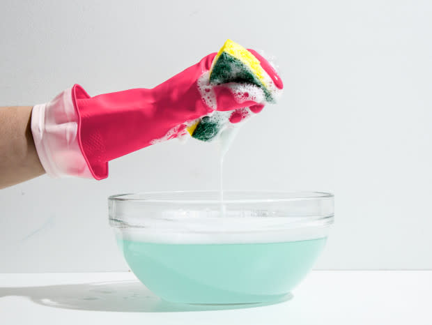 We'll take anything that makes our dishwashing experience better. These gloves are a great start.