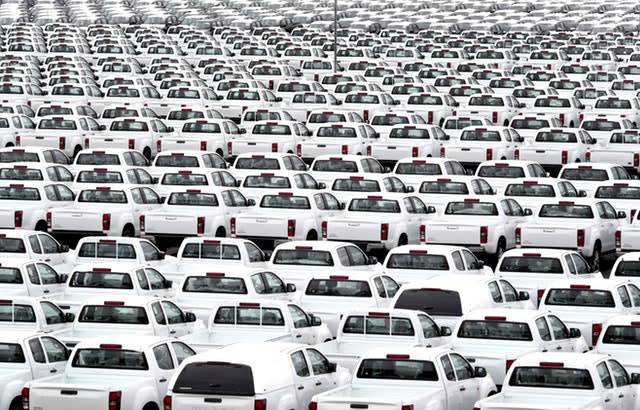 New car demand slump