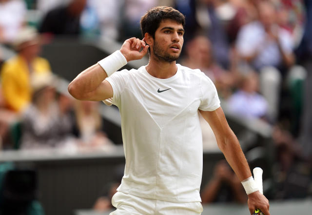 Wimbledon men's singles final 2023: Carlos Alcaraz beats Novak Djokovic –  as it happened, Wimbledon 2023