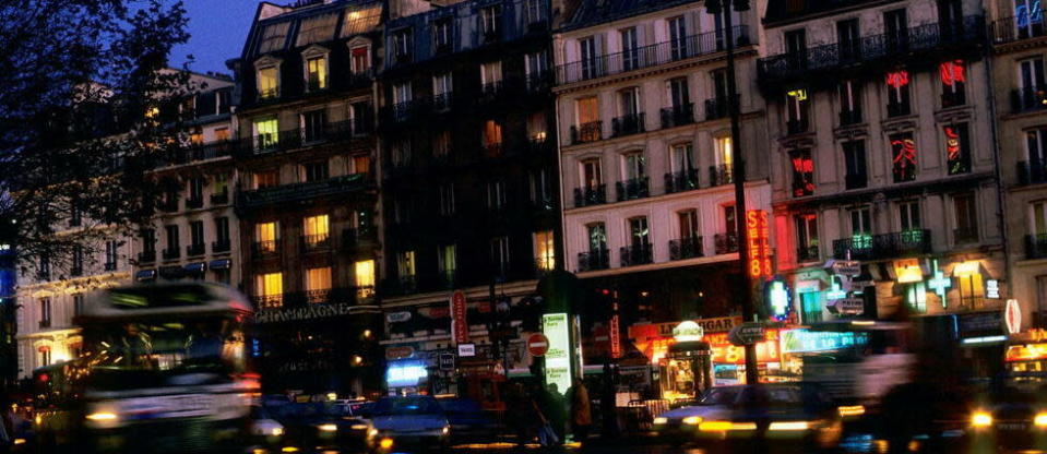 Paris, boulevard de Clichy.
