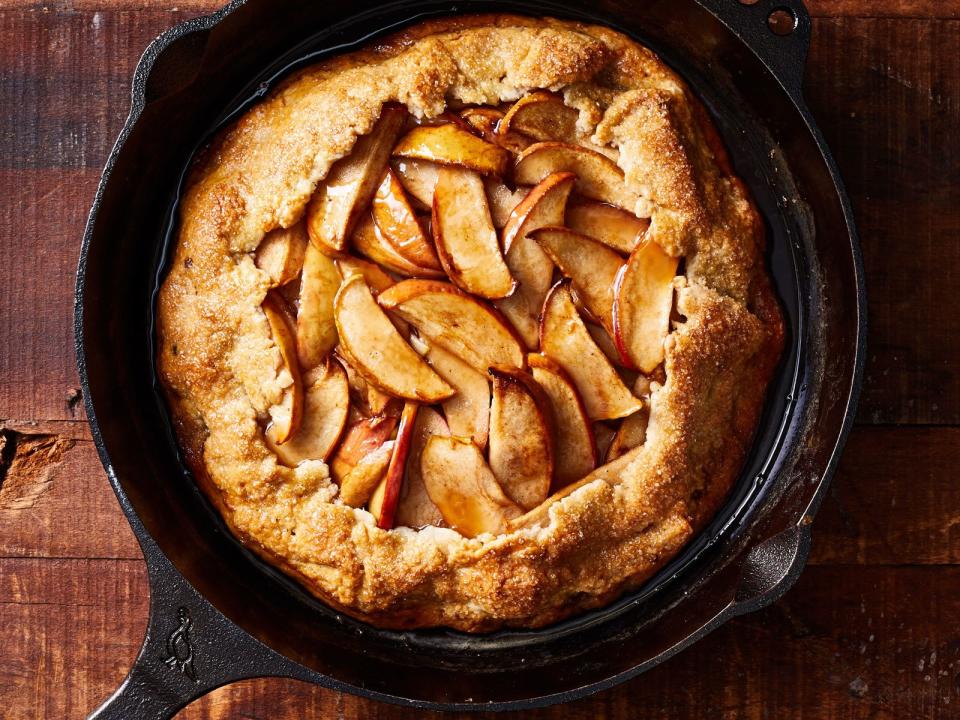 Grill-Baked Apple Galette