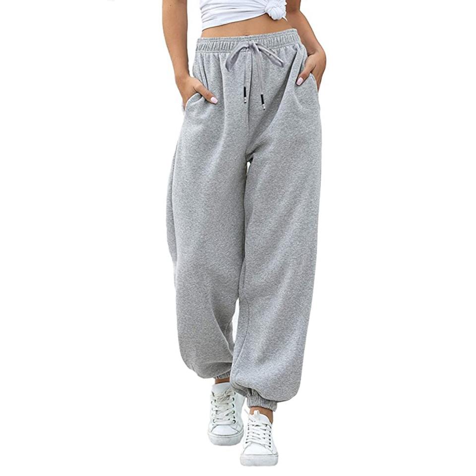 Athletic Fit Jogger Sweatpants Baggy Lounge Pants