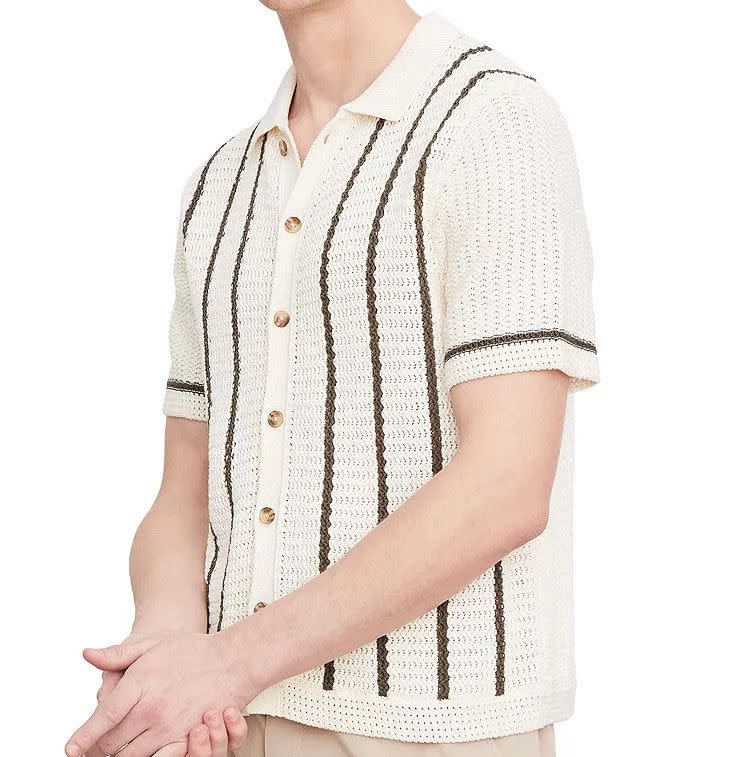 <p><a href="https://go.redirectingat.com?id=74968X1596630&url=https%3A%2F%2Fwww.bloomingdales.com%2Fshop%2Fproduct%2Fvince-crochet-striped-short-sleeve-button-down-shirt%3FID%3D4774540&sref=https%3A%2F%2Fwww.menshealth.com%2Fstyle%2Fg44716267%2Fchrochet-shirts-for-men%2F" rel="nofollow noopener" target="_blank" data-ylk="slk:Shop Now;elm:context_link;itc:0;sec:content-canvas" class="link ">Shop Now</a></p><p>Crochet Striped Short Sleeve Button Down</p><p>$365.00</p><p>bloomingdales.com</p>