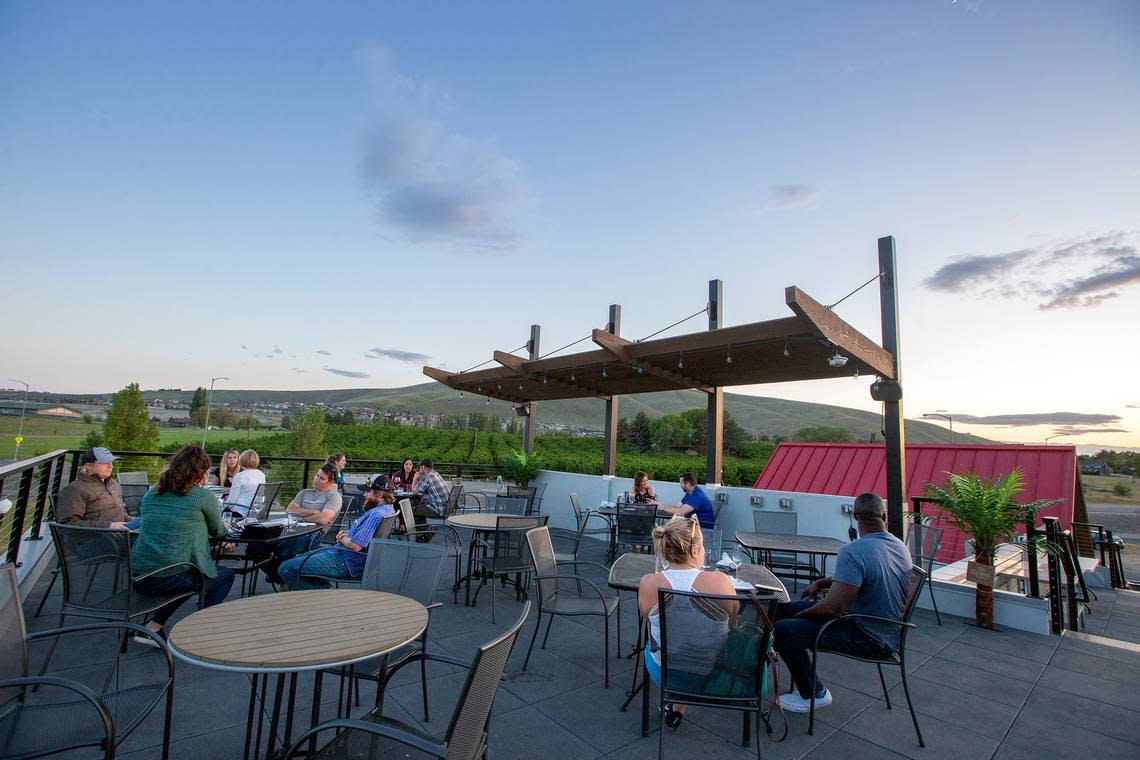 3 Eyed Fish Wine Kitchen + Bar: Rooftop dining in the shadow of Badger Mountain, 1970 Keene Road, Richland.
