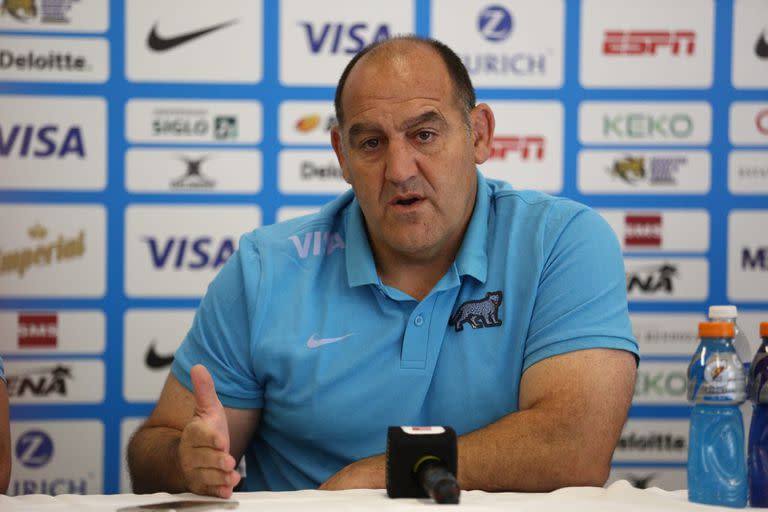 Mario Ledesma, head coach de Los Pumas