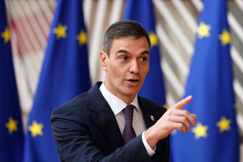 Spanish prime minister Pedro Sanchez said the move would ensure ‘peace, justice and democracy’ throughout the region (Copyright 2024 The Associated Press. All rights reserved)