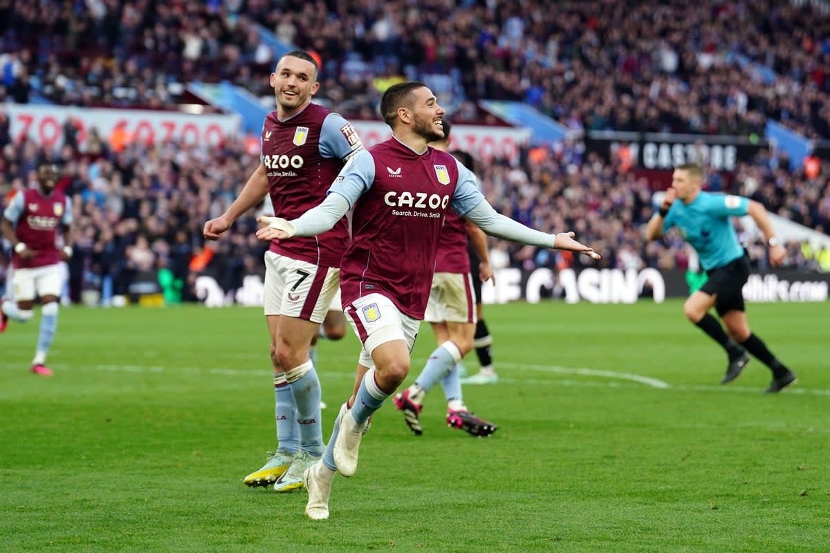 Aston Villa are aiming high (David Davies/PA) (PA Wire)