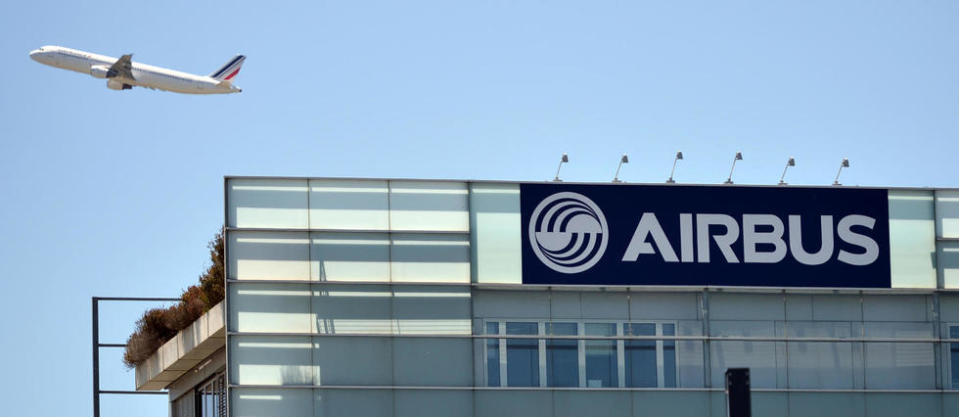 Un bâtiment d'Airbus, à Toulouse.
