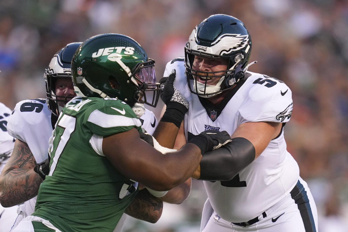 Eagles sign 2nd-round pick Landon Dickerson to rookie contract ahead of  training camp 