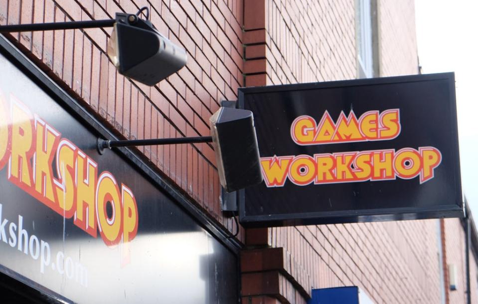 Games Workshop has revealed a dip in profits for the past six months as higher costs offset sales growth (Owen Humpheys/PA) (PA Archive)