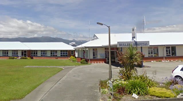 A doctor at Buller Hospital allegedly told the worried parents he wouldn't be able to treat Holden because he had a card game organised. Source: Google Maps